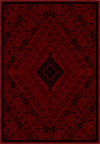 Burgundy persian rug