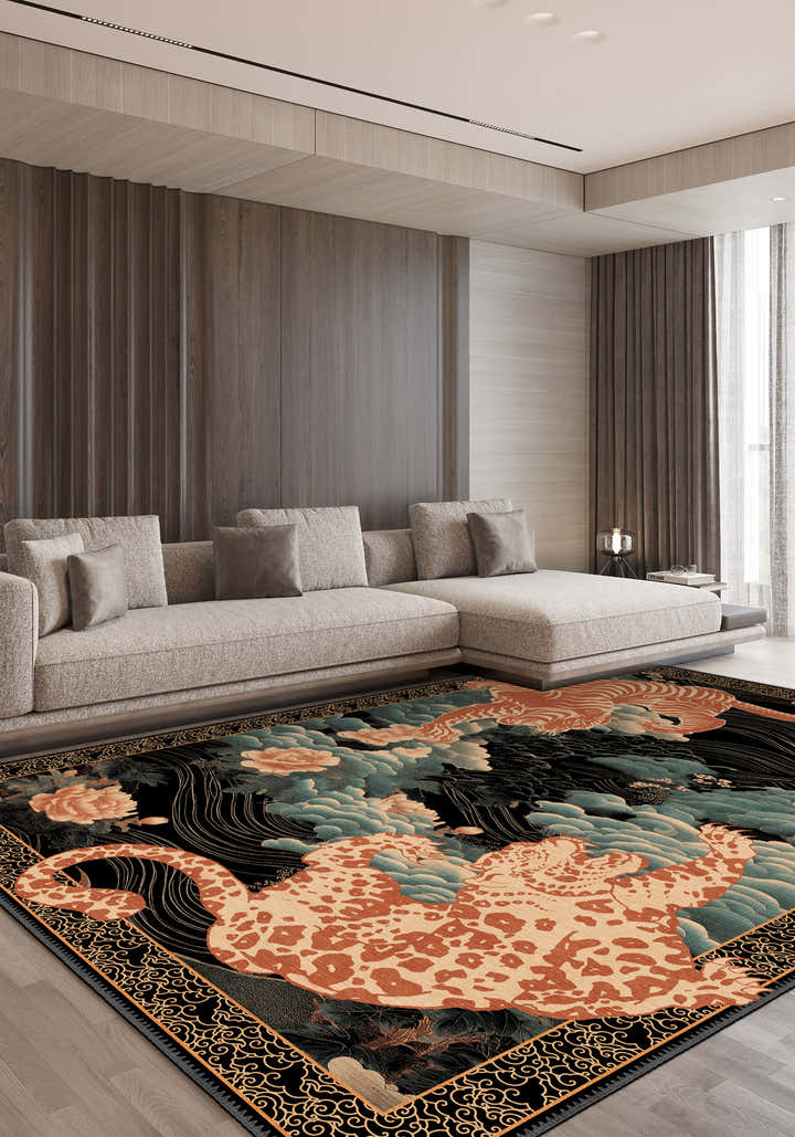 Akira Japanese Tiger Rug