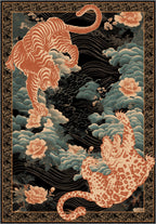 Akira Japanese Tiger Rug