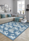 Kaien Blue Dragon Rug