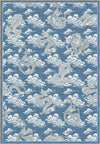 Kaien Blue Dragon Rug