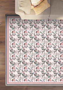 Beatrice Pink Rose Rug