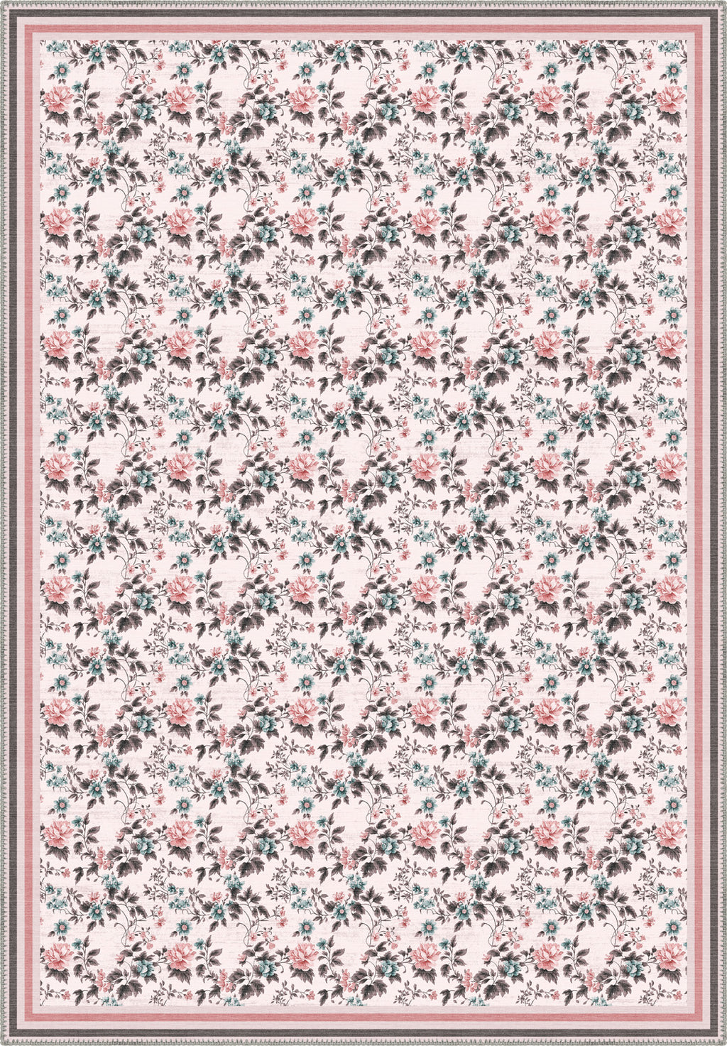 Beatrice Pink Rose Rug