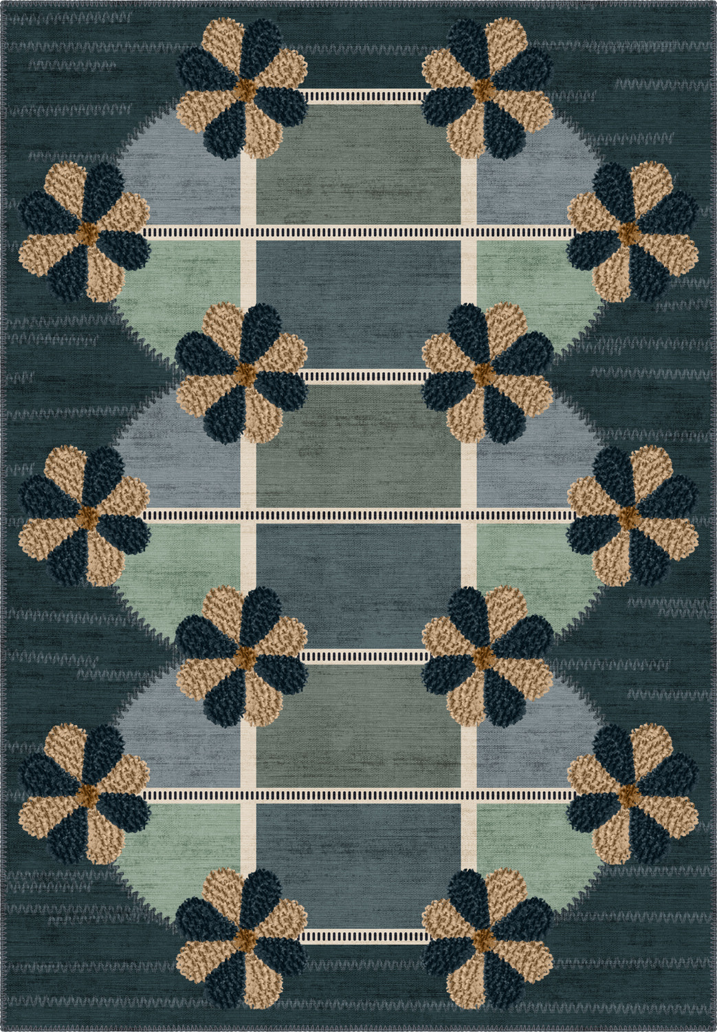 Delano Midcentury Eclectic Rug