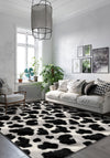 decorative cowhide rug