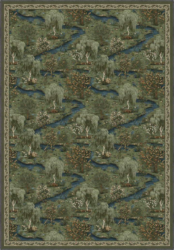 Elowen Forest Washable Rug