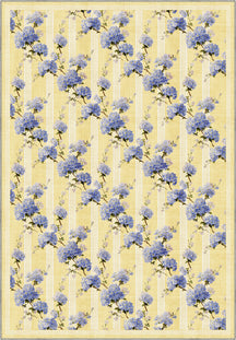 Floral french country rug.