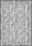 Black and white geometric rug.