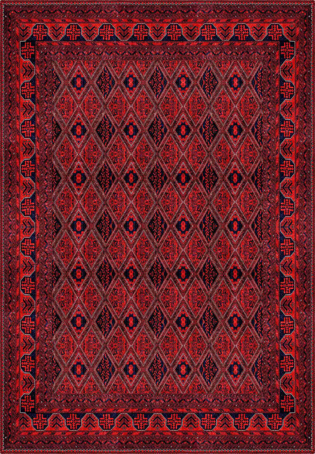 Emma Vintage Red Rug