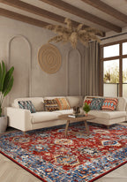 Roven Red Kazak Rug