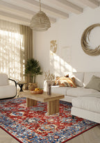 Roven Red Kazak Rug