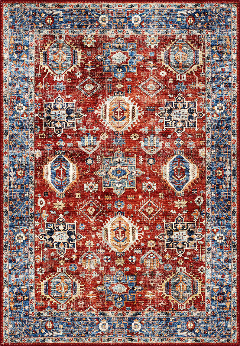 Roven Red Kazak Rug