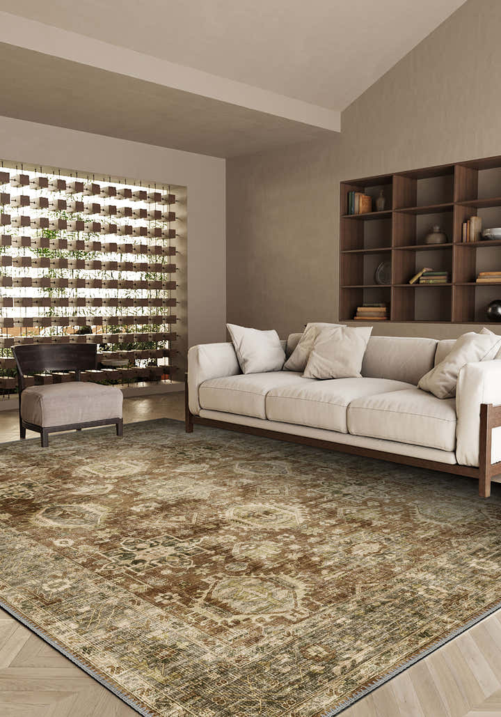 Roven Vintage Oushak Rug