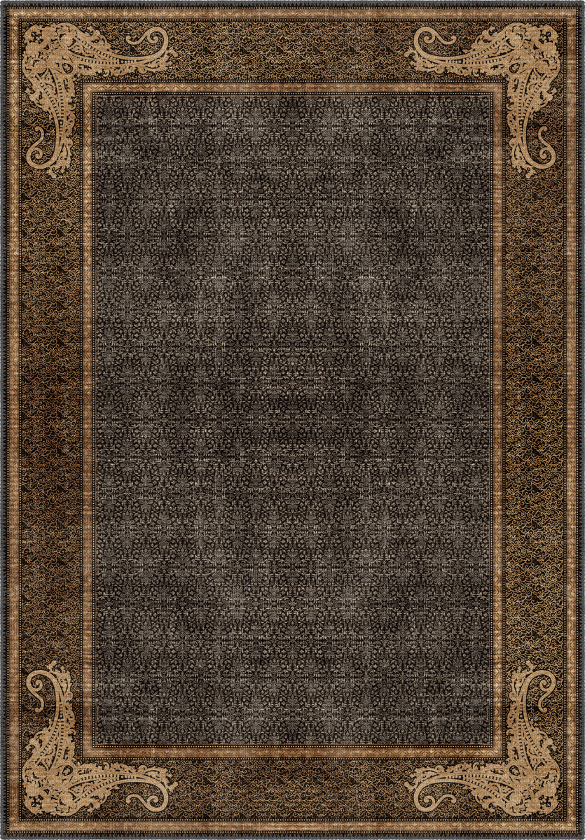 Sultana Brown Victorian Rug