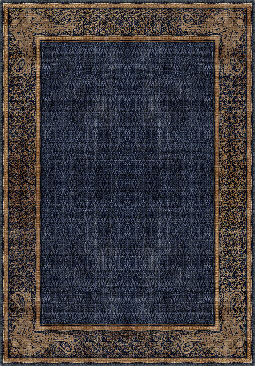 Sultana Navy Victorian Rug