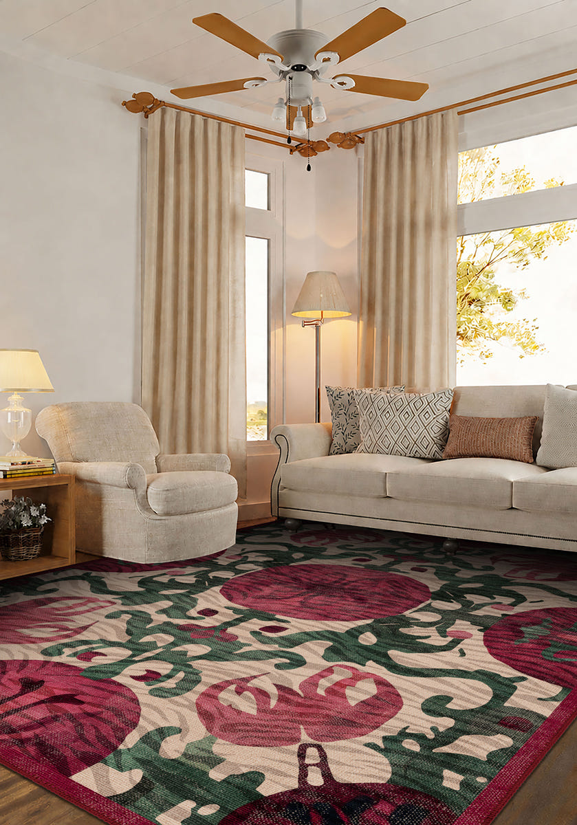 Granada Pomegranate Rug