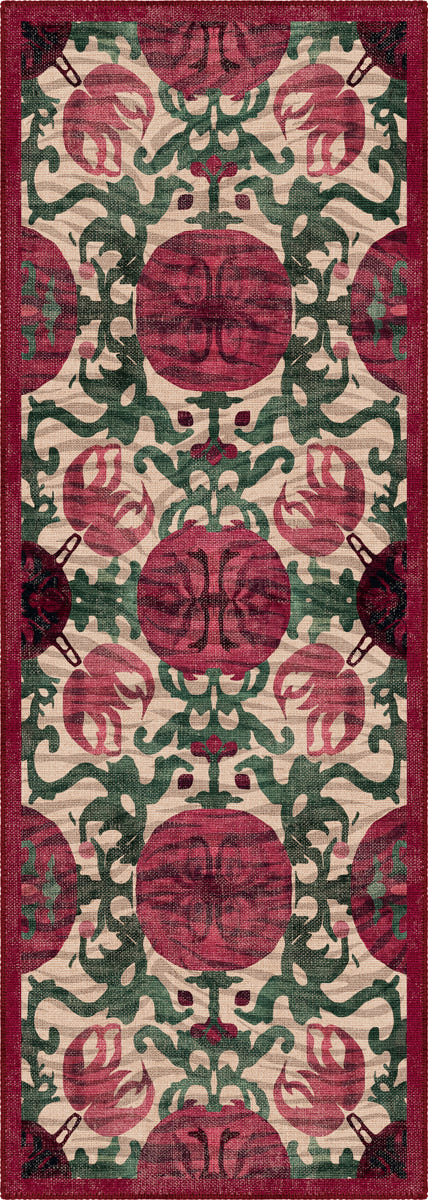 Granada Pomegranate Rug