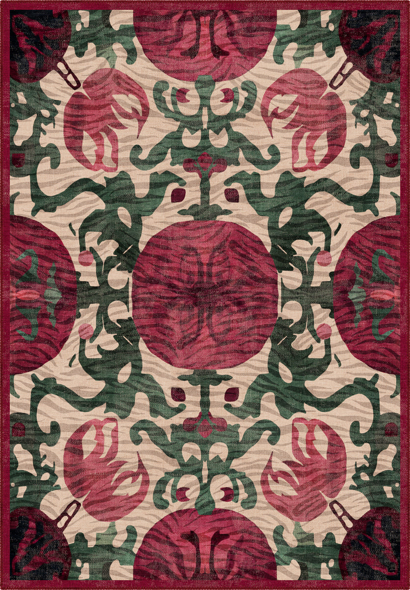 Granada Pomegranate Rug