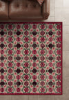Granada Burgundy Pomegranate Rug