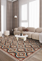 Solara Colorful Retro Rug