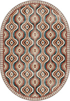 Solara Colorful Retro Rug