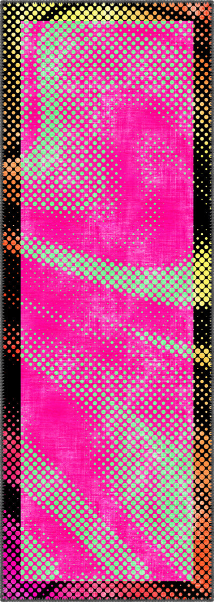 Neonique Pink Pop Art Rug