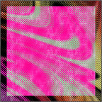 Neonique Pink Pop Art Rug