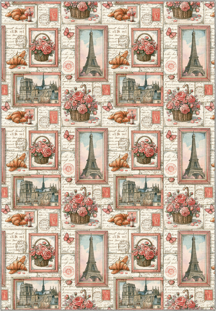 Emily Romantic Parisian Rug
