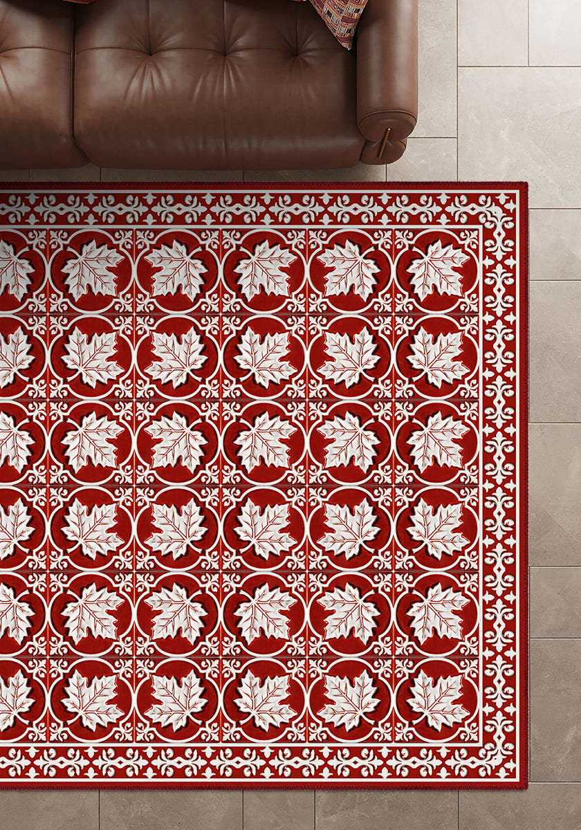 Laurent Maple Leafs Canadian Rug