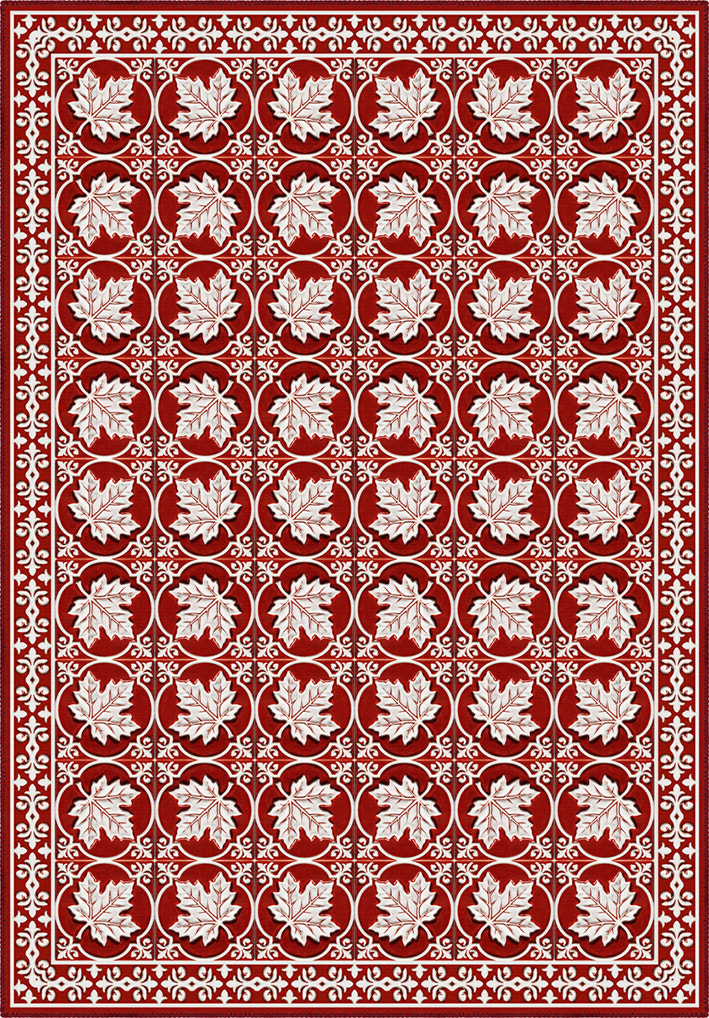 Laurent Maple Leafs Canadian Rug