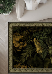 Alaric Floral Green Rug